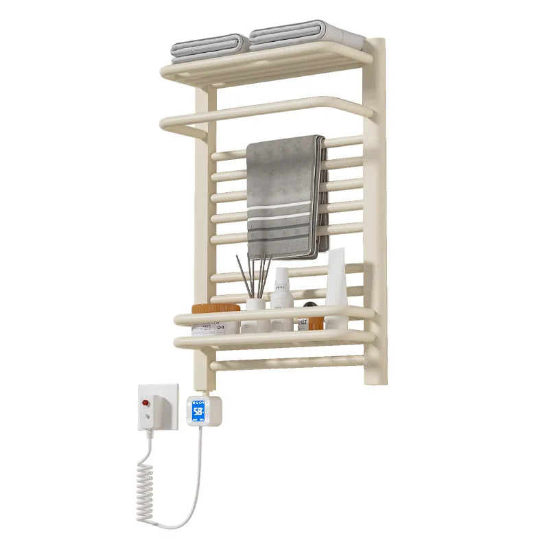 Smart Dehumidifying Heating Electric Towel Rack Multi-Layer Storage Home Hotel Bathroom Heater Warmer